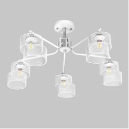 Люстра на штанге IMEX MD.4252-5-S-WH+CH