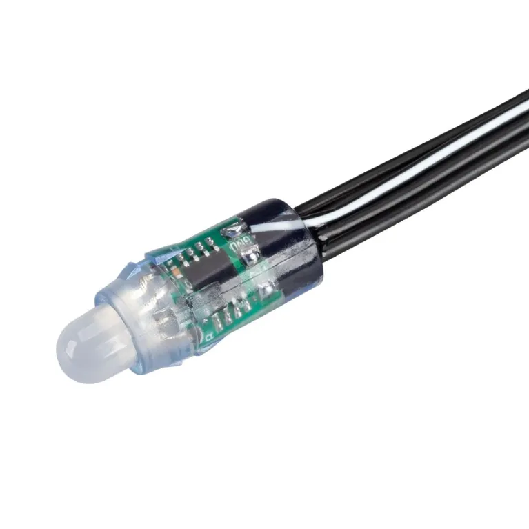 Герметичный управляемый модуль Arlight SPI-UVR-D12 5V RGB-BPT (0.3W, IP67, 90 deg) 039172