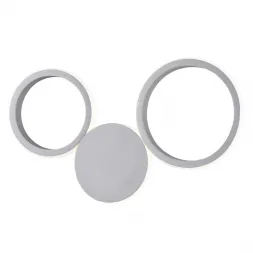 Настенный светодиодный светильник Eurosvet 40141/1 LED серебро