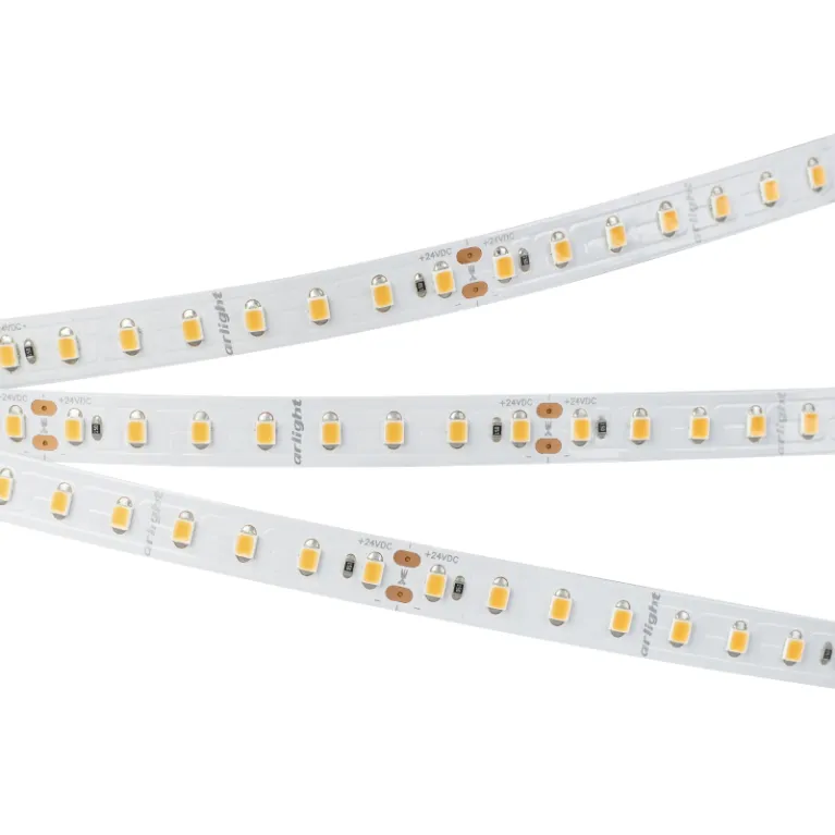 Светодиодная лента герметичная Arlight Shop-SC-A112-10mm 24V Warm3000-Fruit (18.4 W/m, IP54, 2835, 5