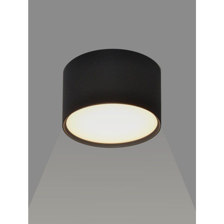 Потолочный светодиодный светильник Elvan NLS-2337-6W-WW-Bk