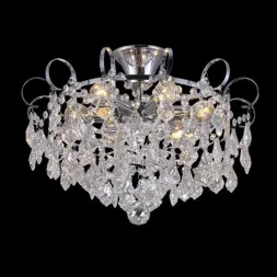 Потолочная люстра Natali Kovaltseva HAPPY DIAMONDS 11545/6C CHROME
