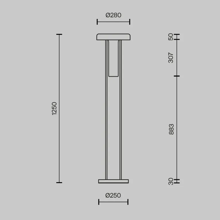 Торшер Maytoni Ikebana MOD463FL-L24B3K