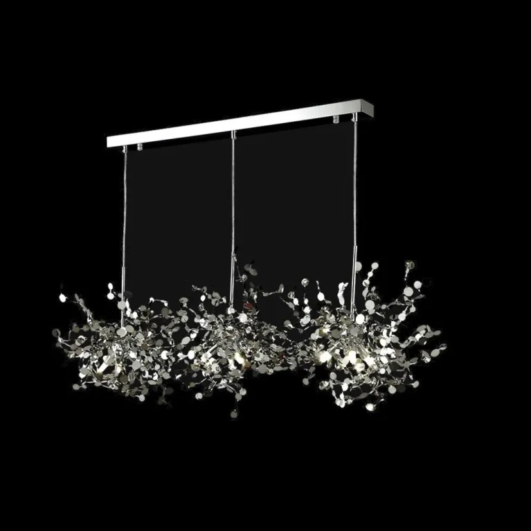 Подвесная люстра Crystal Lux GARDEN SP3х3 L1200 CHROME