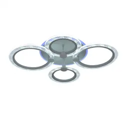 Потолочная люстра Seven Fires Oden SF7052/5C-GY-RGB