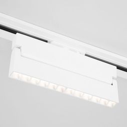 Трековый светодиодный светильник Elektrostandard Garda 85018/01 белый a057443