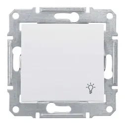 Выключатель кнопочный Свет Schneider Electric Sedna IP44 10A 250V SDN0900321