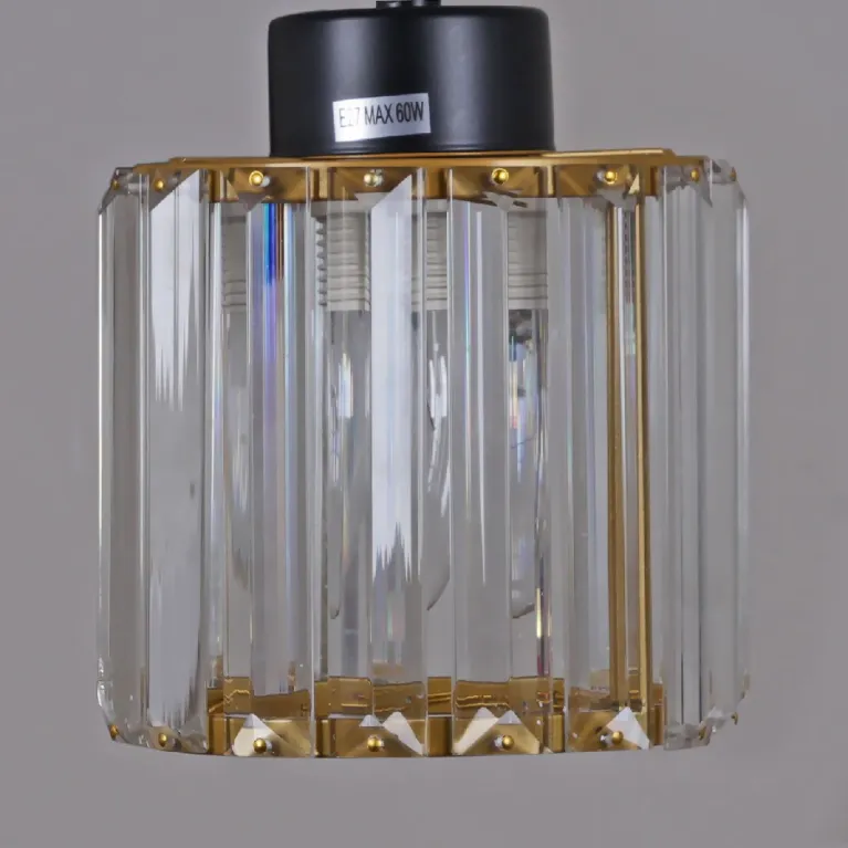 Люстра на штанге Illumico IL1305-5CPA-29 BK GD