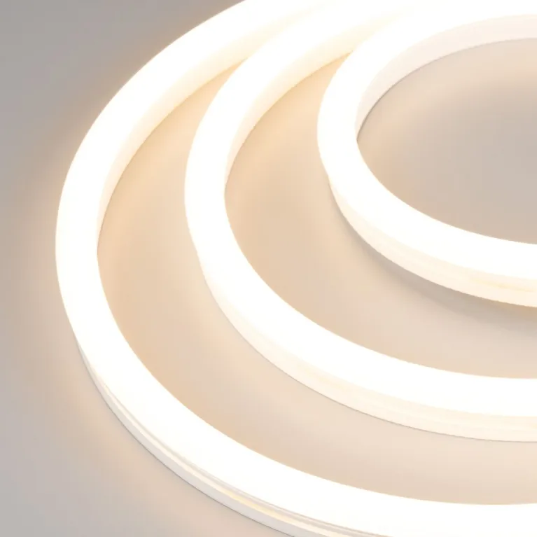 Светодиодная герметичная лента Arlight WAVE-SIDE-A120-12x25mm 230V Warm3000 (12 W/m, IP67, 50m, wire