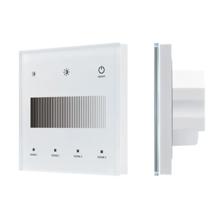 Сенсорная панель Arlight SMART-DALI-301-11-1G-4SC-DIM-IN White (BUS/24V, Touch, 2.4G) 046549