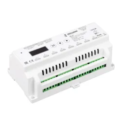 Релейный модуль Arlight SMART-SWITCH-708-82-D2-DIN (230V, 8x10A, DALI, DMX512) 046489