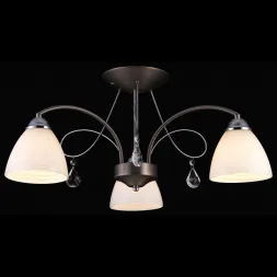 Потолочная люстра Natali Kovaltseva 75017-3C CHROME&NICKEL