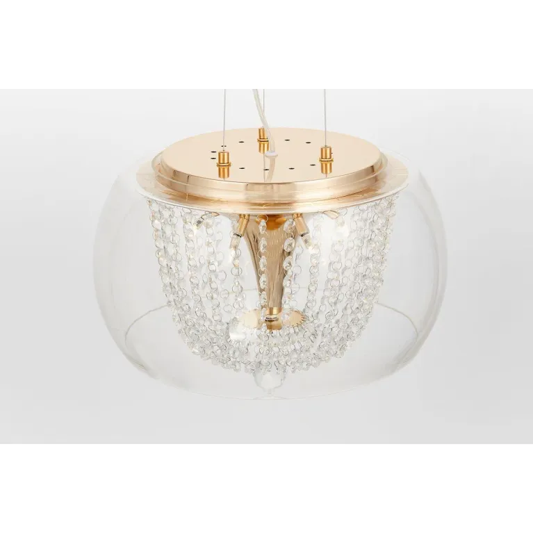 Подвесной светильник Lumina Deco Disposa LDP 7018-400 PR+F.GD