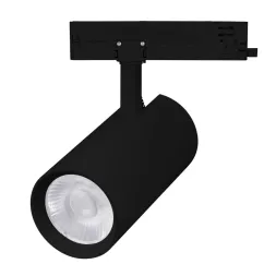 Трековый трехфазный светильник Arlight LGD-GERA-4TR-R90-40W Warm3000 (BK, 24 deg, 230V, DALI) 058941