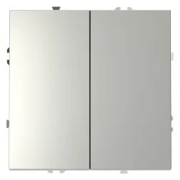Проходной переключатель двухклавишный Voltum S70 VLS020305