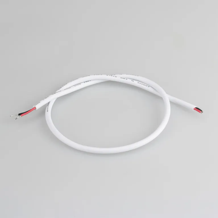 Провод питания Arlight ARL-Moonlight-20AWG-2W-D4.5-CU-500 White 025548