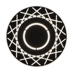 Настенный светодиодный светильник Eurosvet 40148/1 LED черный