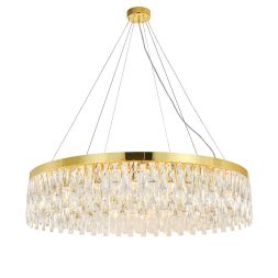 Подвесная люстра Indigo Anna 12029/18P Gold V000496