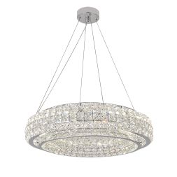Подвесная люстра Indigo Valore 12044/B/1P Chrome V000101L