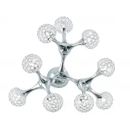 Потолочная люстра Ideal Lux Nodi Crystal PL9