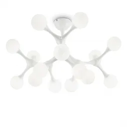 Потолочная люстра Ideal Lux Nodino PL15 Bianco