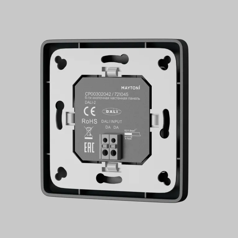 Кнопочная настенная панель управления Maytoni Dali 721045
