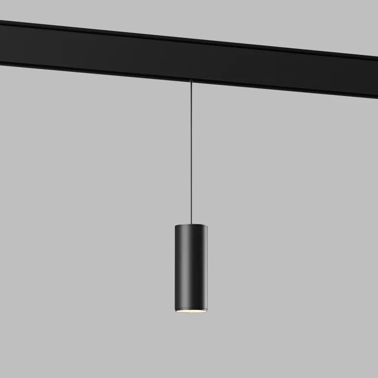 Трековый подвесной светодиодный светильник Elektrostandard Slim Magnetic Amend 85519/01 черный a0634