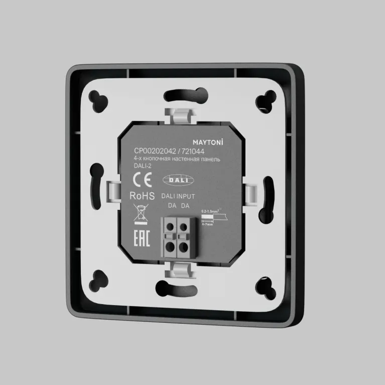 Кнопочная настенная панель управления Maytoni Dali 721044