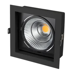 Встраиваемый светильник Arlight CL-KARDAN-S152x152-25W White6000 (BK-BK, 30 deg) 037028