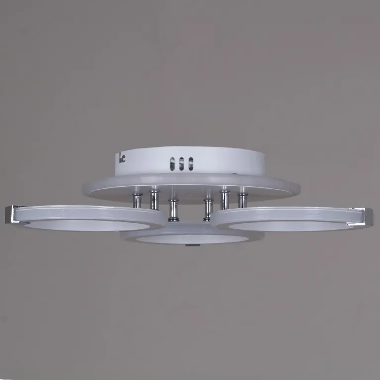 Потолочная люстра Reluce 06319-3.3-03 WH+CR (RGB)
