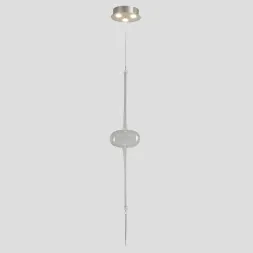 Подвесной светильник Crystal Lux GLASS SP3W LED CHROME