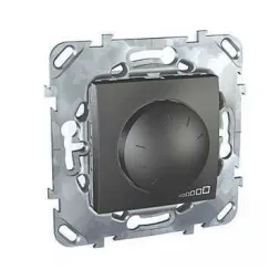 Диммер поворотный Schneider Electric Unica для ламп накаливания и галогенных 40-400W MGU5.511.12ZD