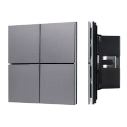 Кнопочная панель Arlight KNX-304-23-IN Grey BUS, Frameless 038366