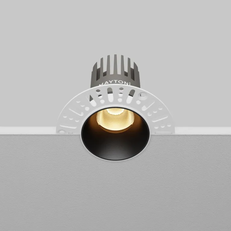 Встраиваемый светильник Maytoni Technical Dip DL124-10W-2.7K-TRS-B