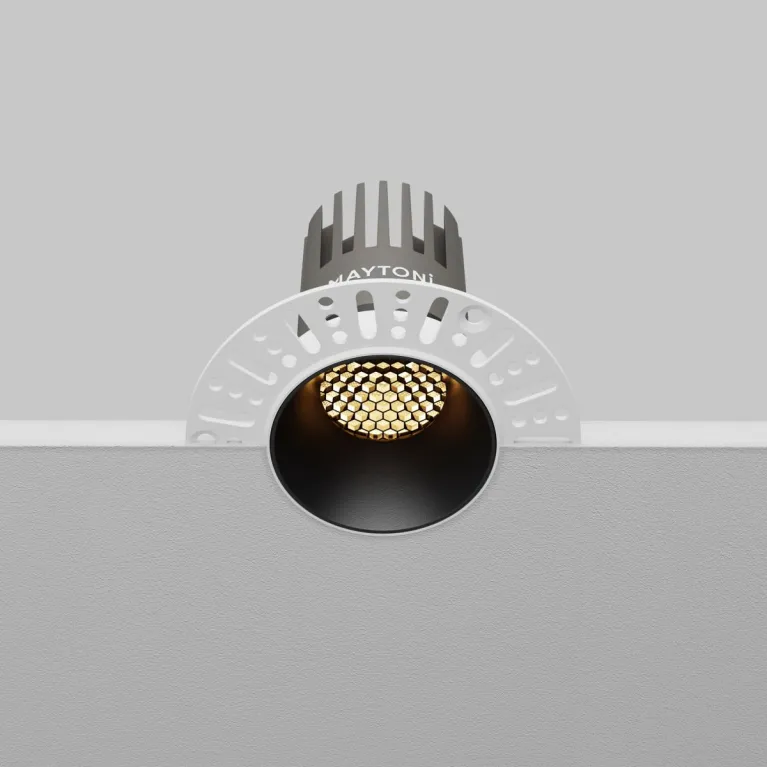 Встраиваемый светильник Maytoni Technical Dip DL124-10W-2.7K-TRS-B
