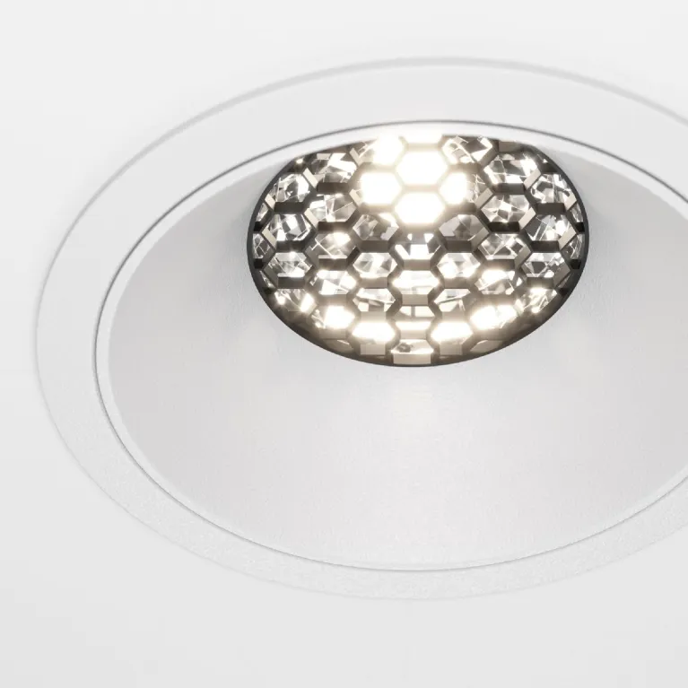 Встраиваемый светильник Maytoni Technical Alfa LED DL043-01-15W4K-RD-W