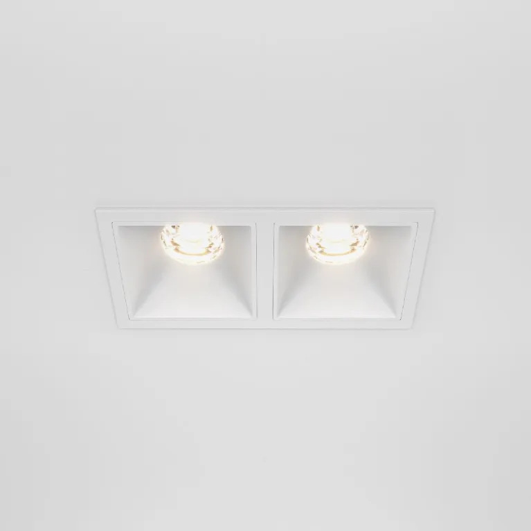 Встраиваемый светильник Maytoni Technical Alfa LED DL043-02-10W3K-SQ-W