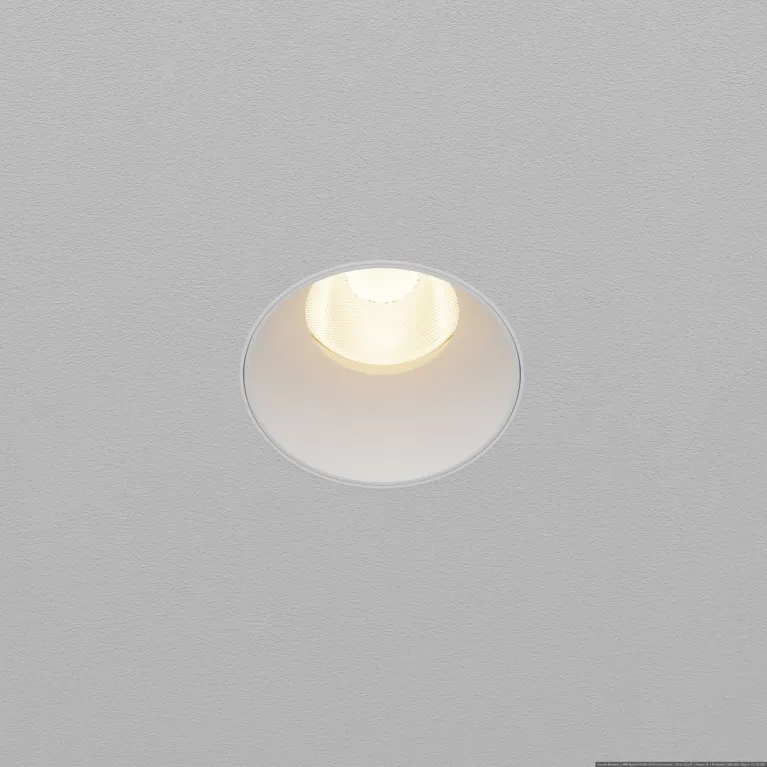 Встраиваемый светильник Maytoni Technical Dip DL119-10W-3K-TRS-W