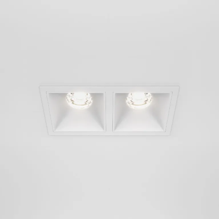 Встраиваемый светильник Maytoni Technical Alfa LED DL043-02-10W4K-SQ-W