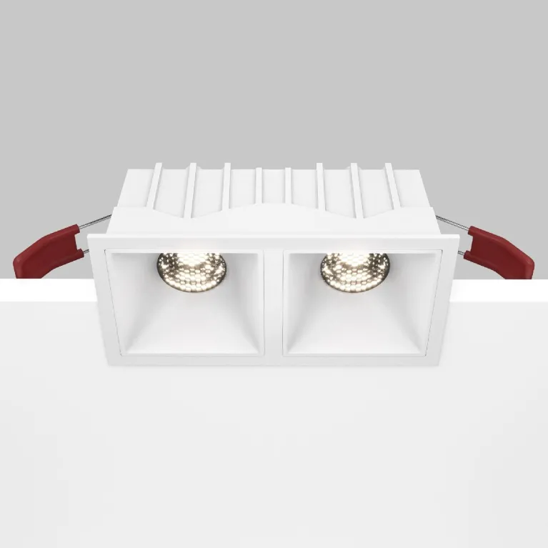 Встраиваемый светильник Maytoni Technical Alfa LED DL043-02-10W4K-SQ-W