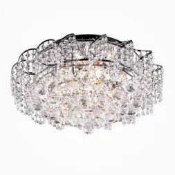 Потолочная люстра Eurosvet 16017/9 хром Strotskis