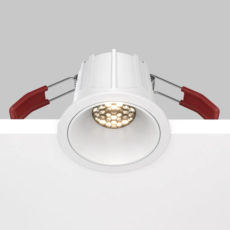 Встраиваемый светильник Maytoni Technical Alfa LED DL043-01-10W3K-RD-W