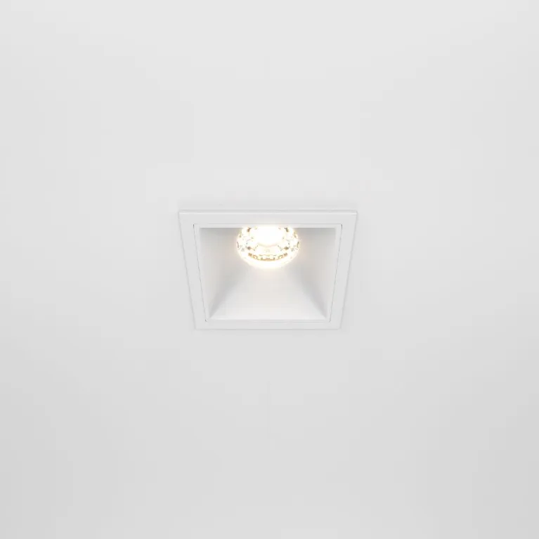 Встраиваемый светильник Maytoni Technical Alfa LED DL043-01-10W3K-SQ-W
