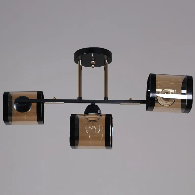 Потолочная люстра Reluce 09063-3.3-03 BK+FG