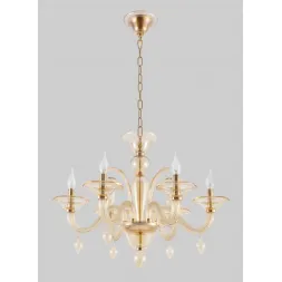 Подвесная люстра Crystal Lux Caetano SP-PL6 Amber