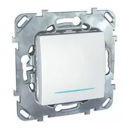 Выключатель одноклавишный с подсветкой Schneider Electric Unica MGU5.201.18NZD