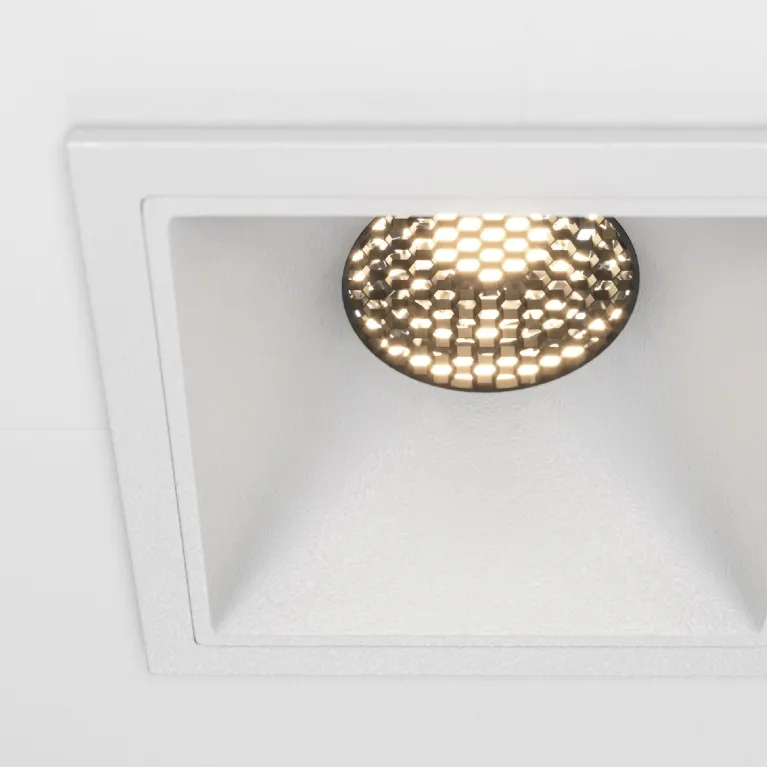 Встраиваемый светильник Maytoni Technical Alfa LED DL043-01-10W3K-SQ-W
