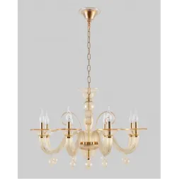 Подвесная люстра Crystal Lux Caetano SP-PL8 Amber
