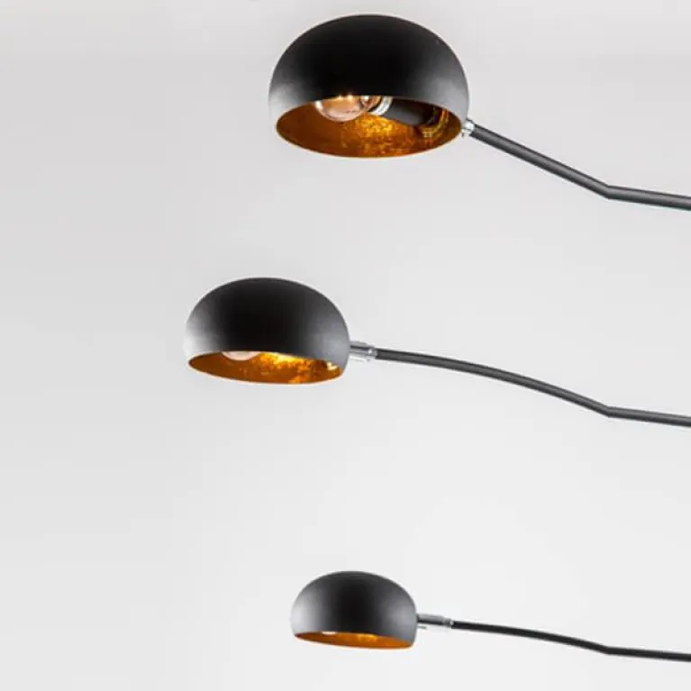 Торшер Zumaline Branca TS-5805-BKGO