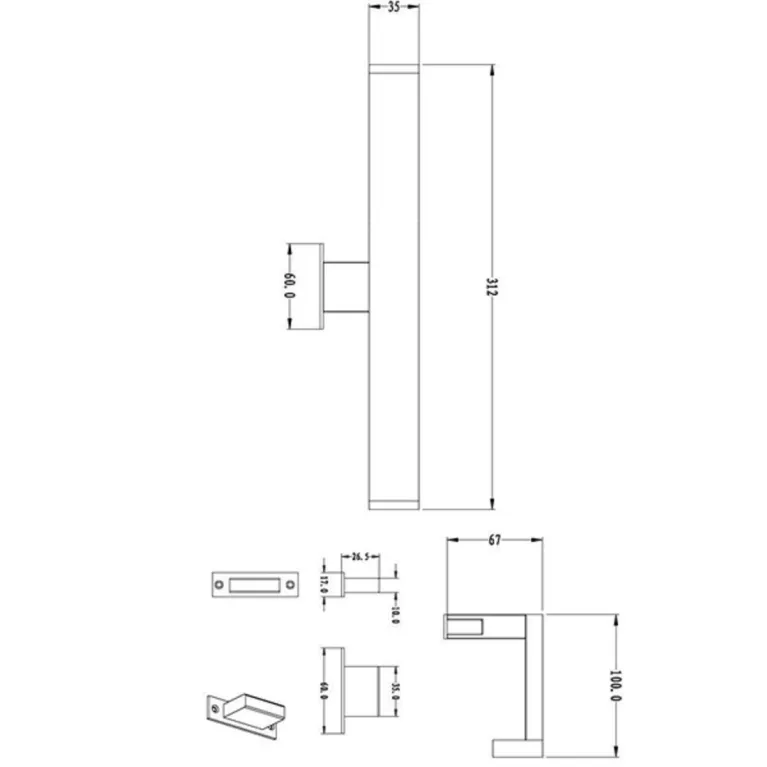 Подсветка для зеркал Deko-Light Spiegel Line I 687132